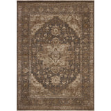 Featuring Haywood Mocha Rug by Loloi at Amethyst Home. The Haywood Collection is an easy-to-clean, earth-toned area rug with a subtly distressed traditional design. Haywood is power-loomed of polyester in Turkey, a durable area rug for a living room, bedroom, dining room, or other high-traffic spaces.  Power Loomed  HYD-03 Loloi Ii x Loloi Mocha. Amethyst Home provides interior design, new home construction design consulting, vintage area rugs, and lighting in the Kansas City metro area.