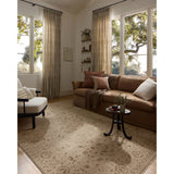Featuring Haywood Natural Rug by Loloi at Amethyst Home. The Haywood Collection is an easy-to-clean, earth-toned area rug with a subtly distressed traditional design. Haywood is power-loomed of polyester in Turkey, a durable area rug for a living room, bedroom, dining room, or other high-traffic spaces.  Power Loomed  HYD-02 Loloi Ii x Loloi Natural. Amethyst Home provides interior design, new home construction design consulting, vintage area rugs, and lighting in the Charlotte metro area.