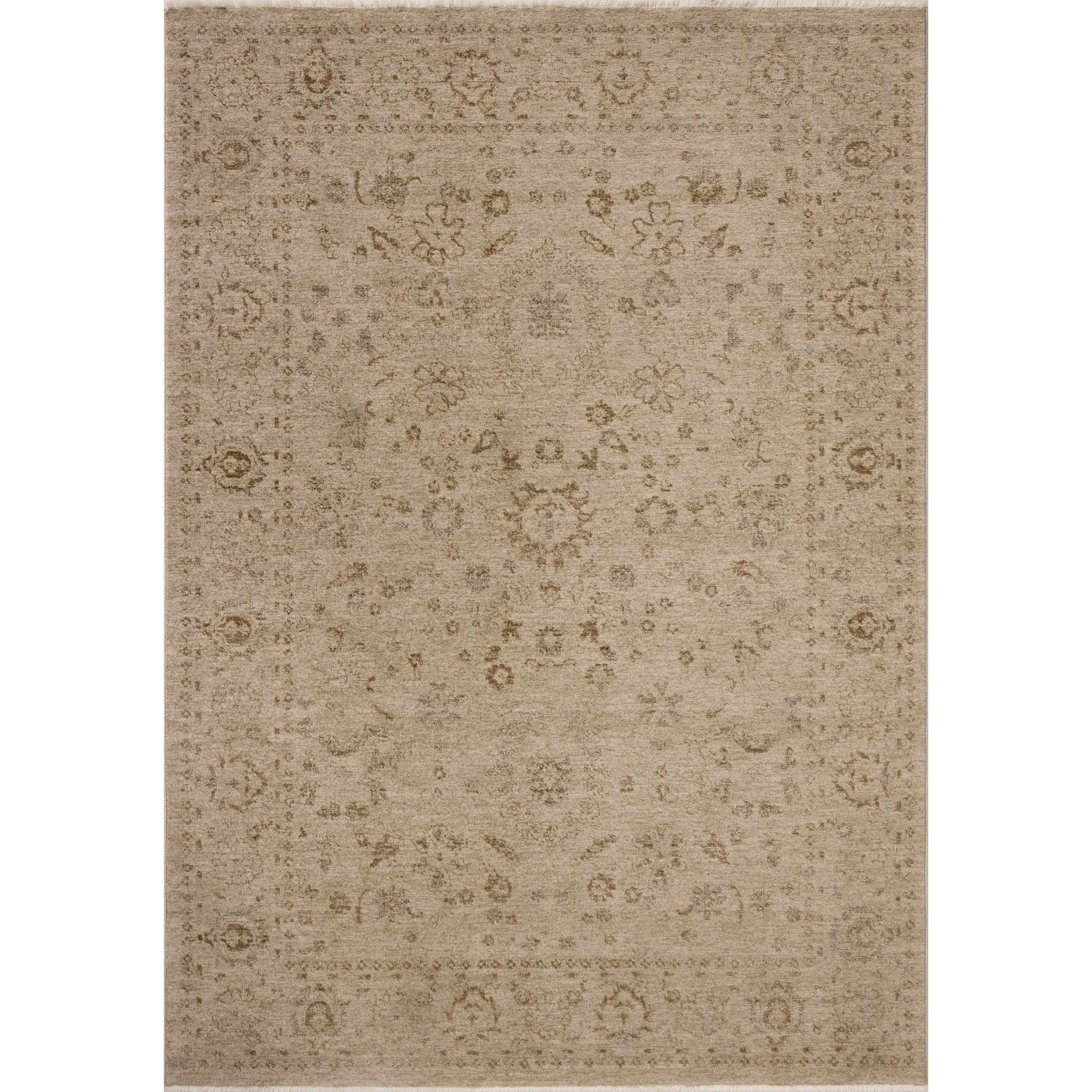 The Haywood Collection is an easy-to-clean, earth-toned area rug with a subtly distressed traditional design. Haywood is power-loomed of polyester in Turkey, a durable area rug for a living room, bedroom, dining room, or other high-traffic spaces. Amethyst Home provides interior design, new home construction design consulting, vintage area rugs, and lighting in the Scottsdale metro area.