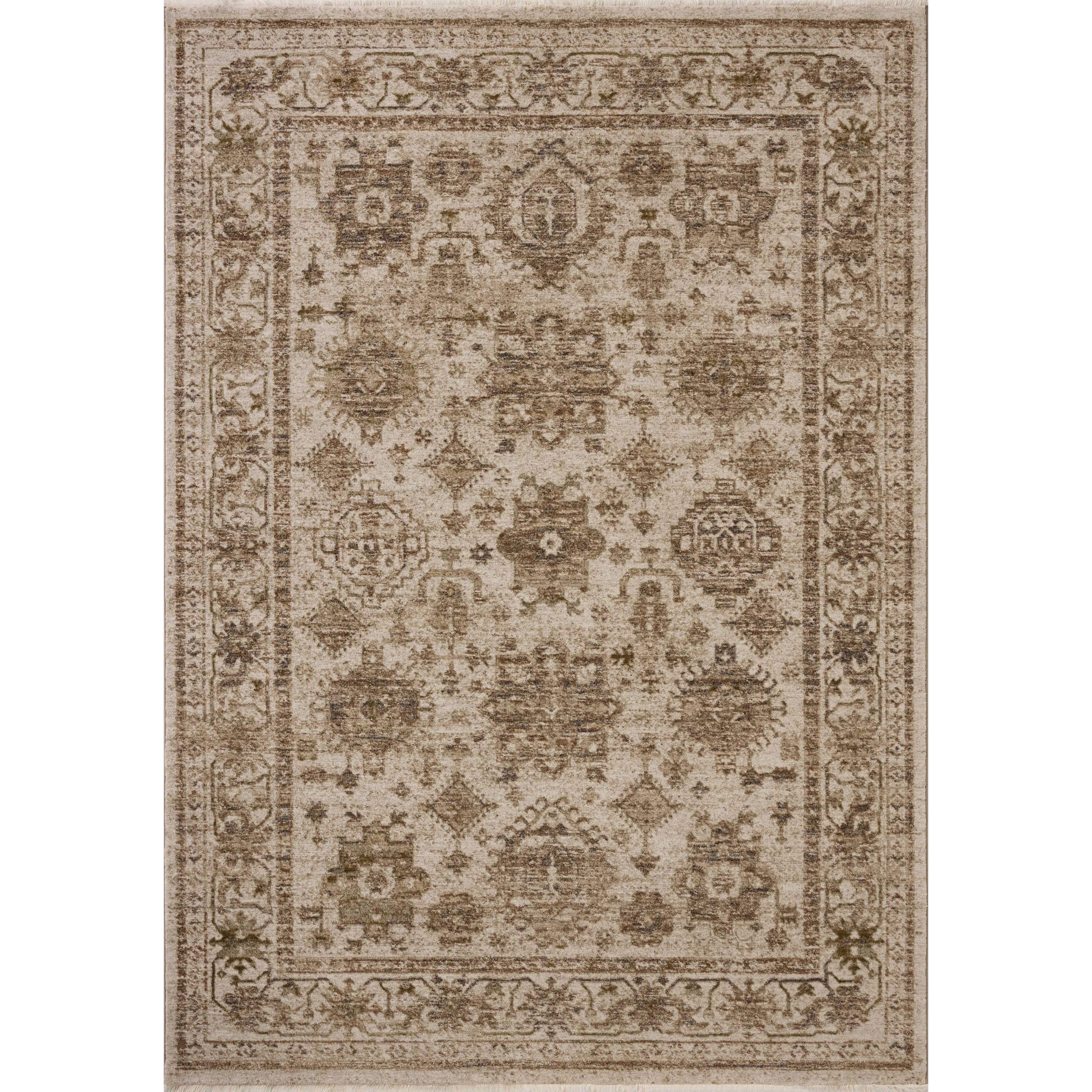The Haywood Collection is an easy-to-clean, earth-toned area rug with a subtly distressed traditional design. Haywood is power-loomed of polyester in Turkey, a durable area rug for a living room, bedroom, dining room, or other high-traffic spaces. Amethyst Home provides interior design, new home construction design consulting, vintage area rugs, and lighting in the Scottsdale metro area.