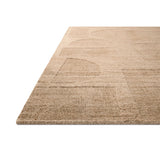 The Maren Collection is a unique handmade area rug made with a new technique that creates a dotted texture, almost like fine embroidery, but with a substantial hand-loomed feel. The pile reveals modern geometric patterns with organic shapes and natural softness, available in light, easygoing neutrals. Amethyst Home provides interior design, new home construction design consulting, vintage area rugs, and lighting in the San Diego metro area.