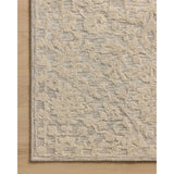 Featuring Prudence Mist / Ivory Rug by Loloi at Amethyst Home. The Prudence Collection is a hand-tufted area rug made of soft, space-dyed wool and cotton, which lends a subtle gradation of color throughout the floral design. The rugs background is low-looped, while the pattern is made with a chunky, higher loop to create even more depth in this sophisticated de. Amethyst Home provides interior design, new home construction design consulting, vintage area rugs, and lighting in the Miami metro area.