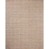 The Sonya Terracotta / Natural Rug is a hand-loomed area rug with a light, airy palette and understated graphic design. The rug’s textural pile is a soft blend of wool and nylon that creates dimension in living rooms, bedrooms, and more. Amethyst Home provides interior design, new home construction design consulting, vintage area rugs, and lighting in the Houston metro area.