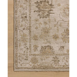Featuring Willa Fog / Natural Rug by Loloi at Amethyst Home. The Willa Collection is a power-loomed area rug based on traditional Turkish motifs that ebb and flow across the design with the yarns shifting tones. The rugs vintage-style design and light palettes with tones of sand and pale sky is elegantly neutral for living rooms, bedrooms, hallways, and more. . Amethyst Home provides interior design, new home construction design consulting, vintage area rugs, and lighting in the Boston metro area.