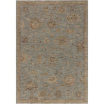 Featuring Willa Sky / Natural Rug by Loloi at Amethyst Home. The Willa Collection is a power-loomed area rug based on traditional Turkish motifs that ebb and flow across the design with the yarns shifting tones. The rugs vintage-style design and light palettes with tones of sand and pale sky is elegantly neutral for living rooms, bedrooms, hallways, and more. Amethyst Home provides interior design, new home construction design consulting, vintage area rugs, and lighting in the Monterey metro area.