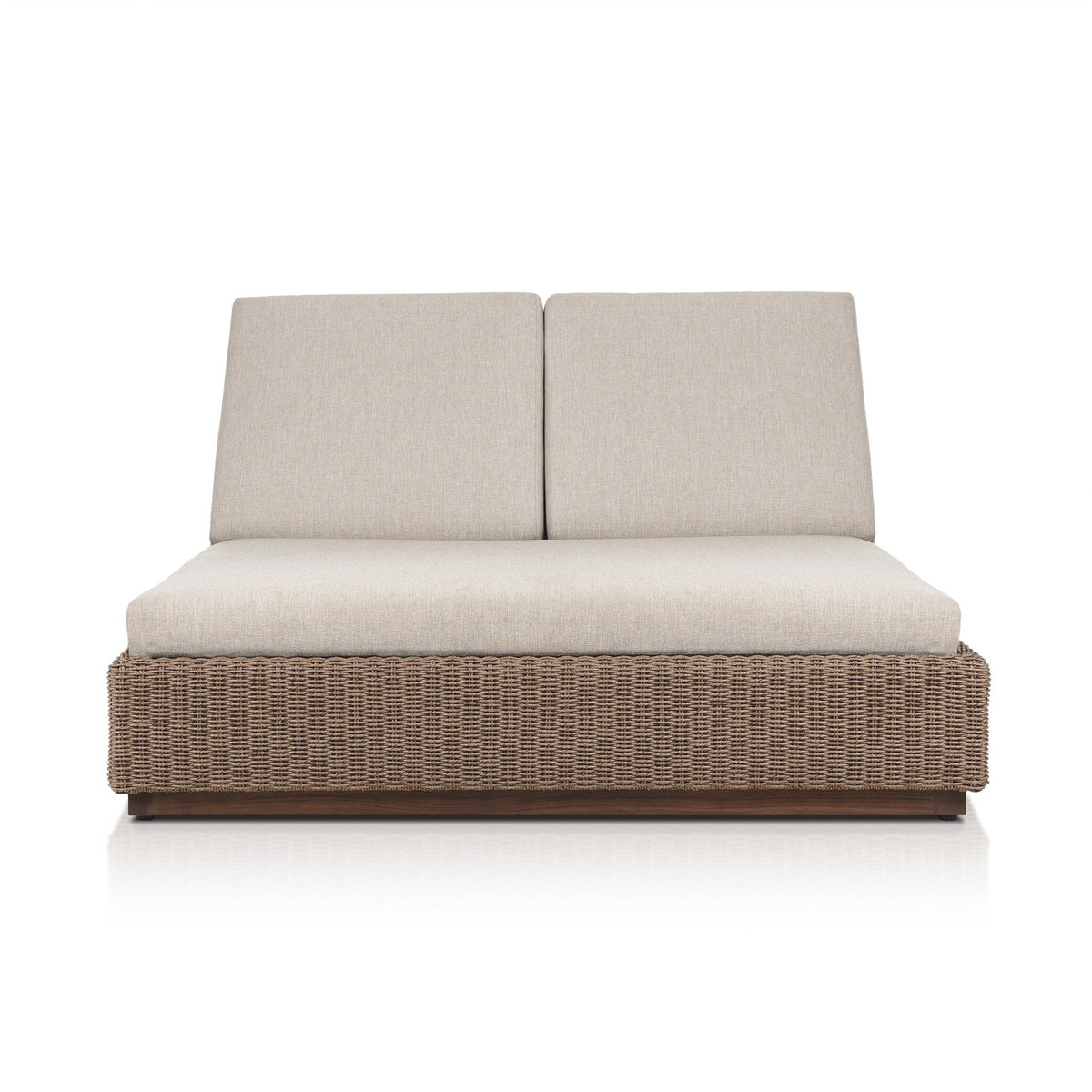 Lorelei Alessi Buff Outdoor Double Chaise | shipping 08/26/2025