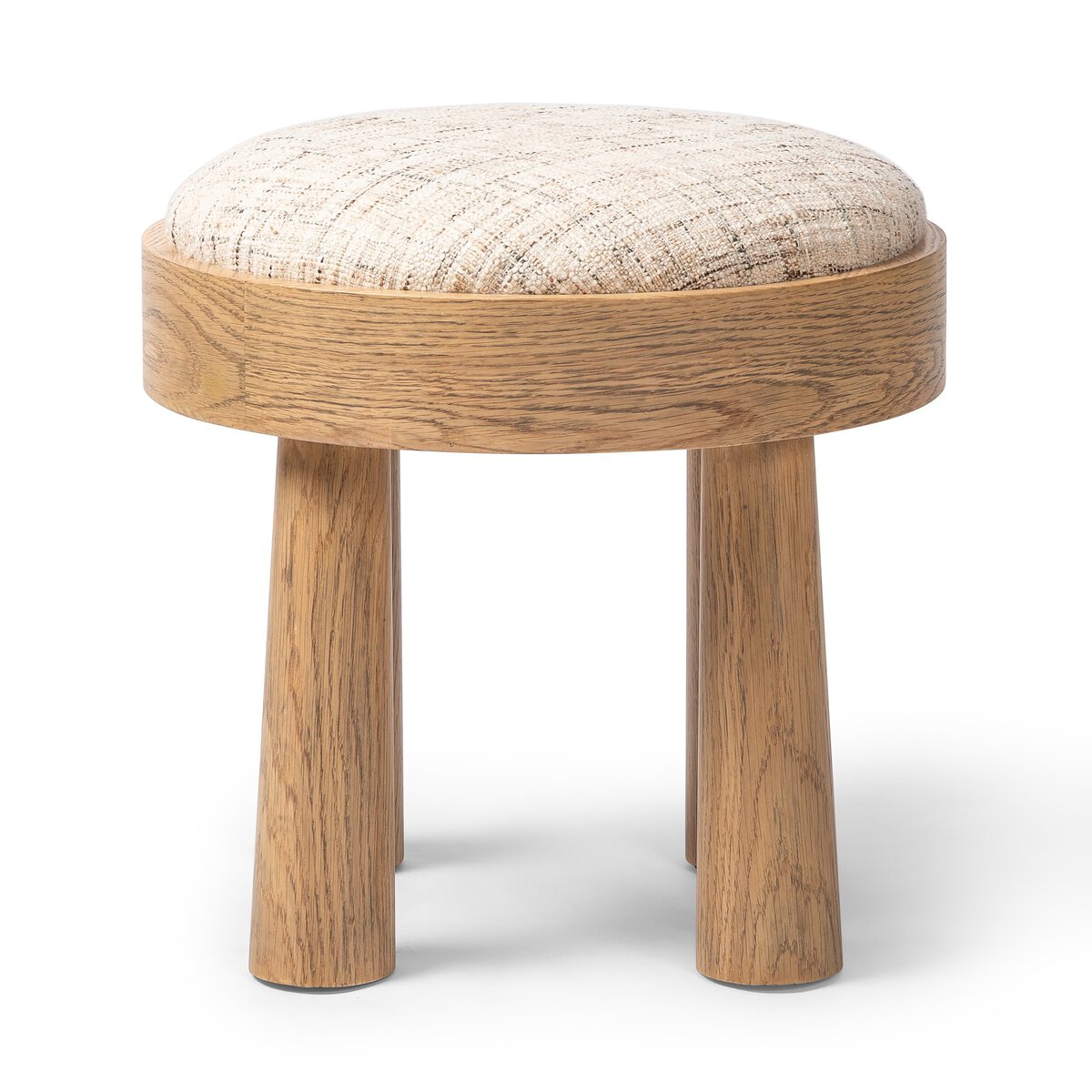 Louise Ostend Natural Accent Stool | ready to ship!
