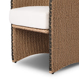 Lucia Outdoor Dining Chair - Vergo Cream | shipping 12/15/2026