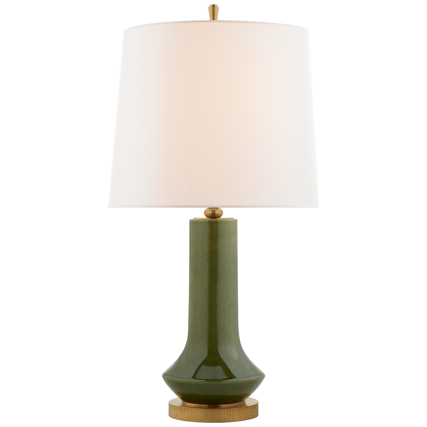 Featuring Luisa Large Table Lamp Emerald Green by Visual Comfort at Amethyst Home. Introducing the Luisa Large Table Lamp in a rich emerald green hue. This luxurious lamp adds a touch of elegance and sophistication to any room. Illuminate your space with a warm, ambient glow and make a statement with its stylish design. Perfect for adding a touch of exclusivity to your home de. Amethyst Home provides interior design, new construction, custom furniture, and area rugs in the Newport Beach metro area
