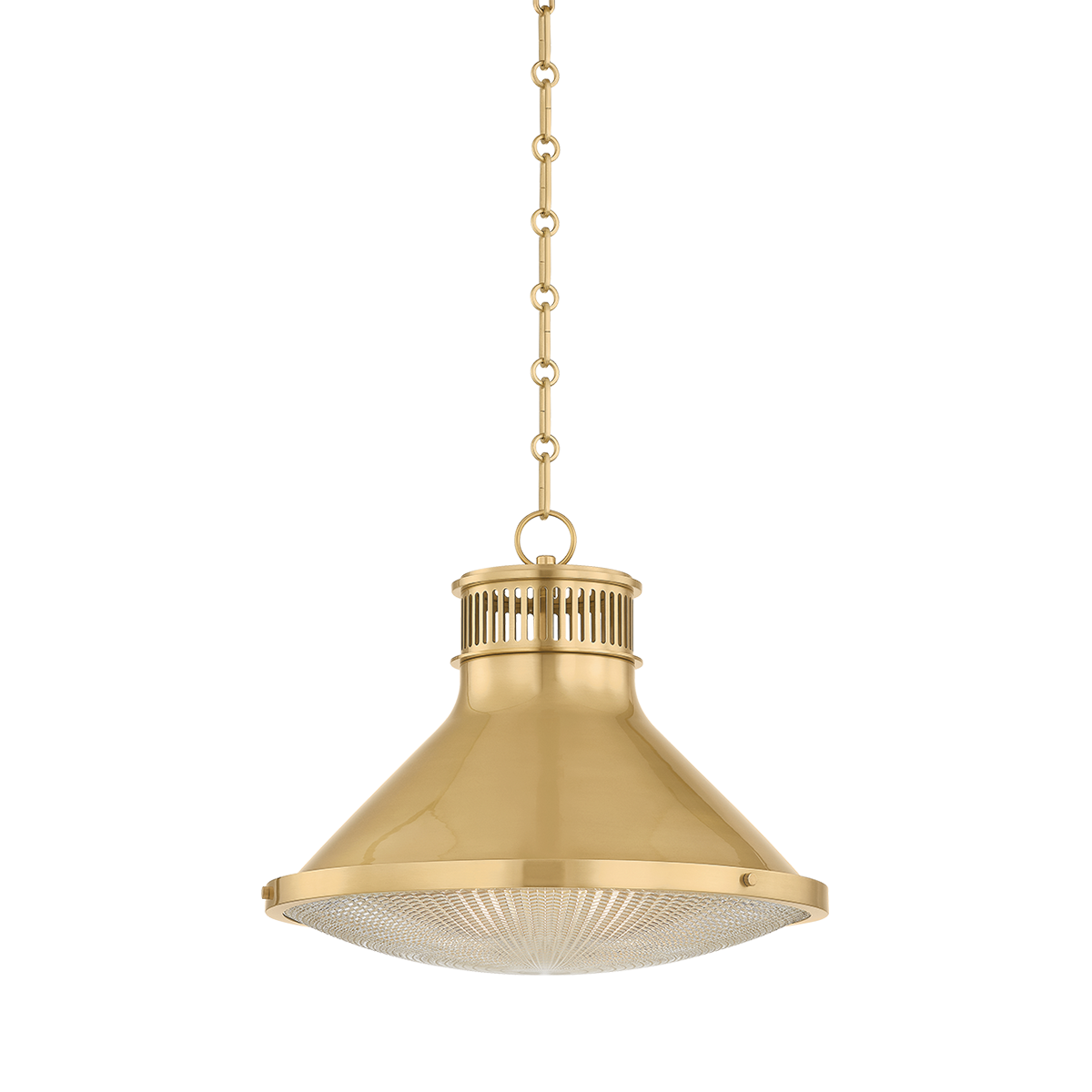 Highclere Pendant - Aged Brass | ready to ship!