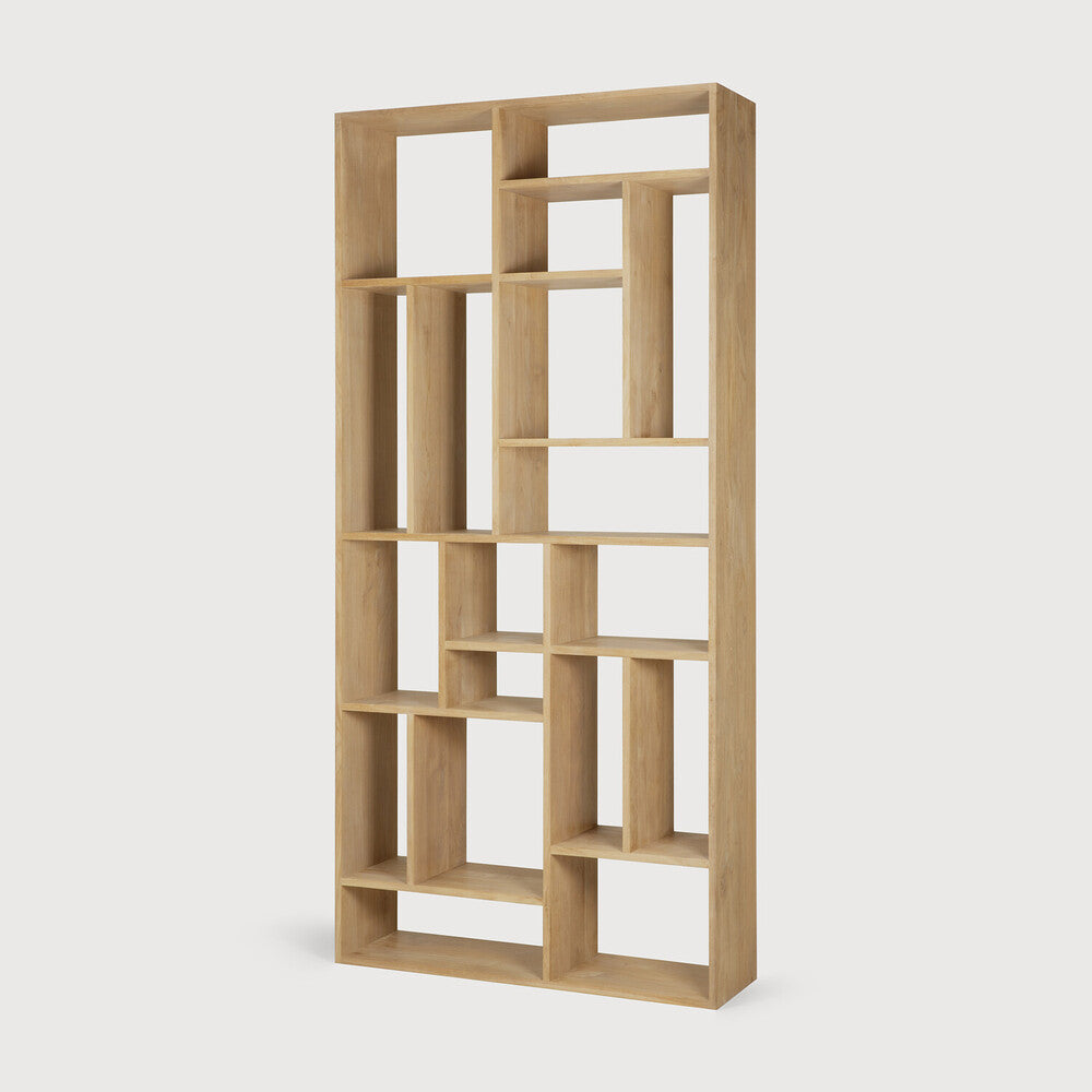 Featuring M Oak Rack by Ethnicraft at Amethyst Home. The Mondrian-inspired M rack is based on the Dutch painter's famous grid of vertical and horizontal lines.Weight : 172 lbs Dimensions: 12" W x 41" L x 86.5" H. Amethyst Home provides interior design, new construction, custom furniture, and area rugs in the Newport Beach metro area