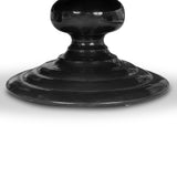 Magnolia Dining Table 76" - Glossy Black Concrete