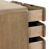 Maia 6 Drawer Dresser - Dusty Brown Cane | shipping 12/25/2026