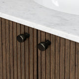 Malden Double Vanity - Satin Espresso Oak | shipping 11/15/2026