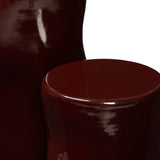 Manon Pedestal Set - Glossy Plum Cast Aluminum | shipping 10/15/2026