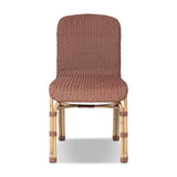 Marita Outdoor Dining Chair - Maroon Flat Weave | shipping 01/10/2027