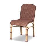Marita Outdoor Dining Chair - Maroon Flat Weave | shipping 01/10/2027