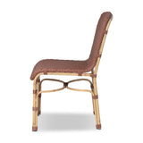 Marita Outdoor Dining Chair - Maroon Flat Weave | shipping 01/10/2027