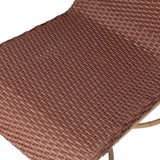 Marita Outdoor Dining Chair - Maroon Flat Weave | shipping 01/10/2027