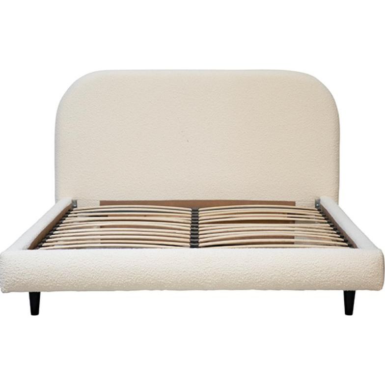 Featuring Marlene Bed by Dovetail at Amethyst Home. We love the rounded edges of this Marlene Bed. The off white boucle brings a textured, warm look to any bedroom. 



Linen with Pine Wood Frame

Off White Boucle Upholstery with Black Wood Legs 


Queen Size: 71"l x 89"d x 43"h King: 87"l x 89"d x 43"h.  Amethyst Home provides interior design, new home construction design consulting, vintage area rugs, and lighting in the Park City metro area.