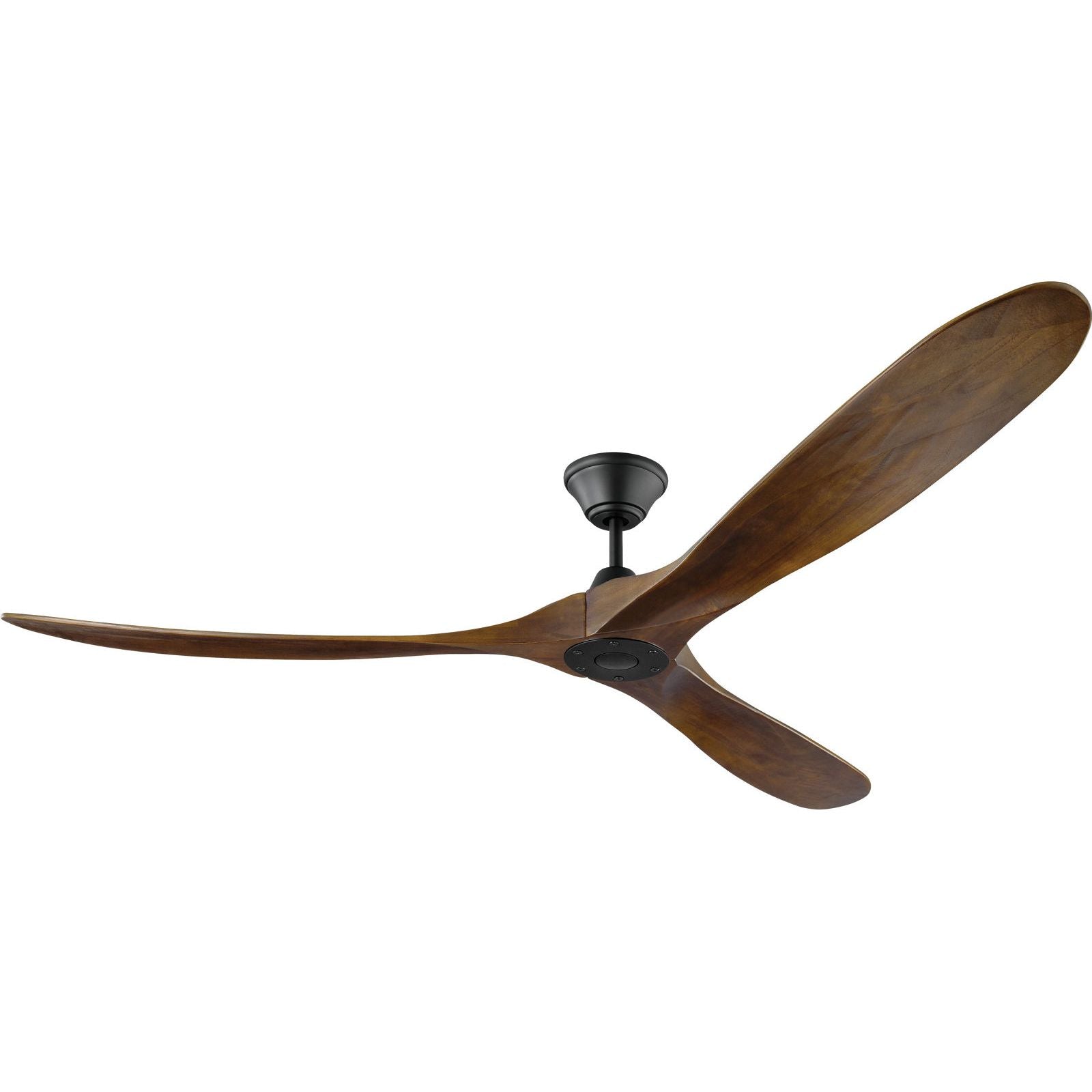 with Dark Walnut Blades Matte Black