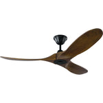 with Dark Walnut Blades Matte Black