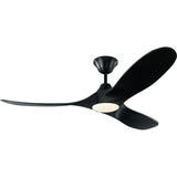 with Blades and Light Kit Matte Black