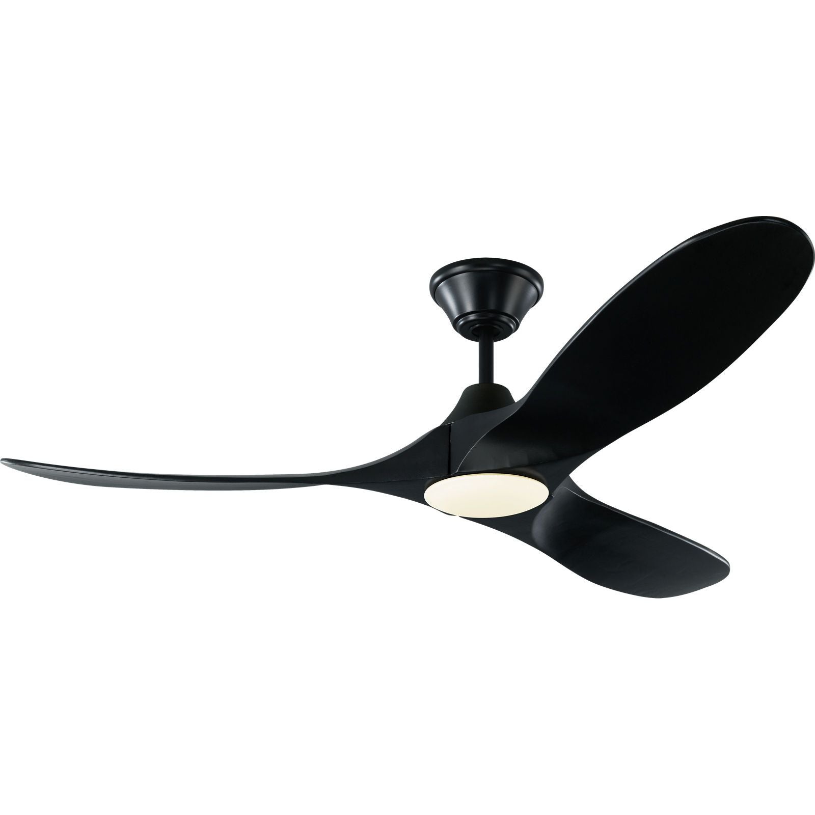 with Blades and Light Kit Matte Black