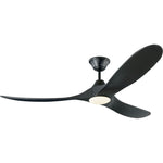 with Blades and Light Kit Matte Black