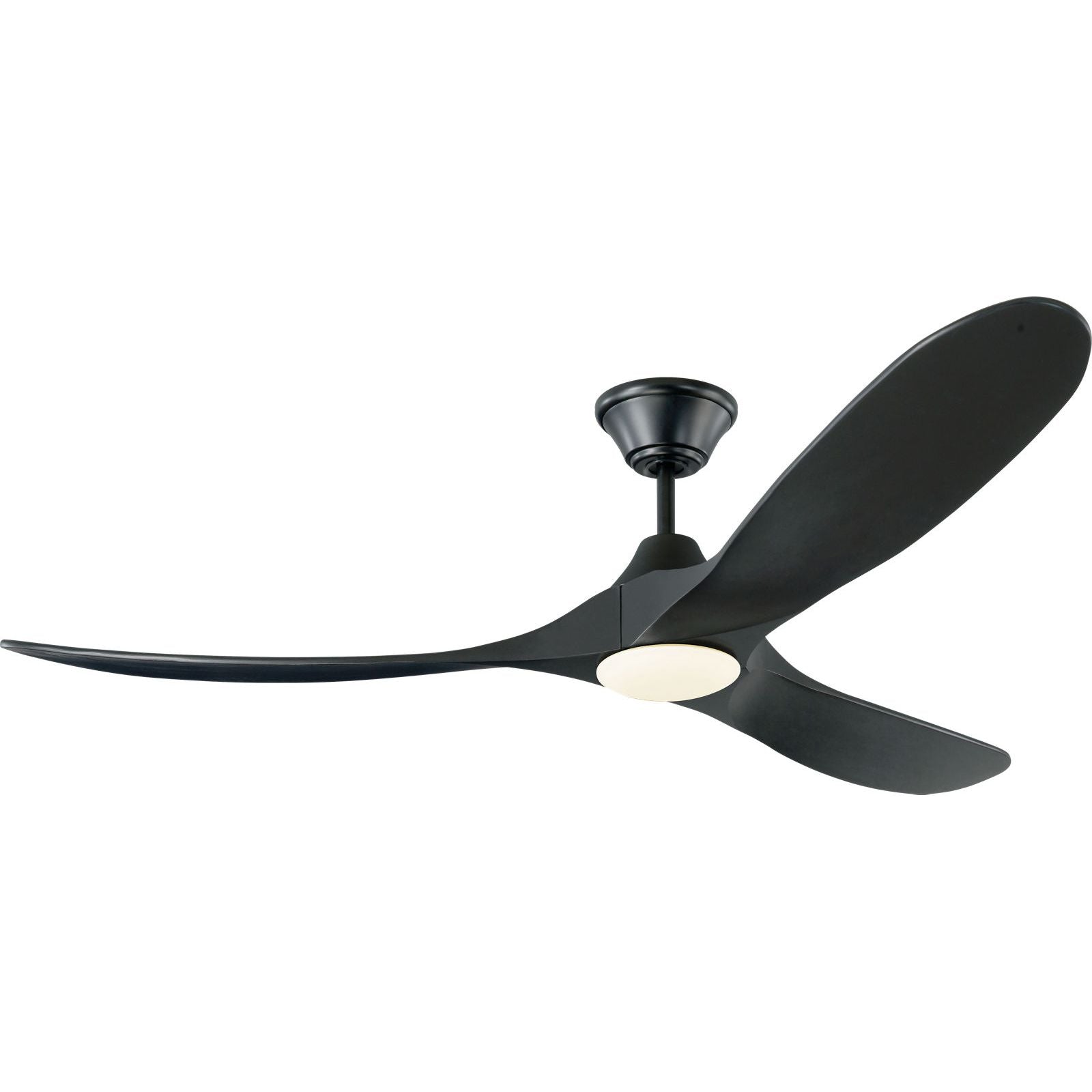 with Blades and Light Kit Matte Black