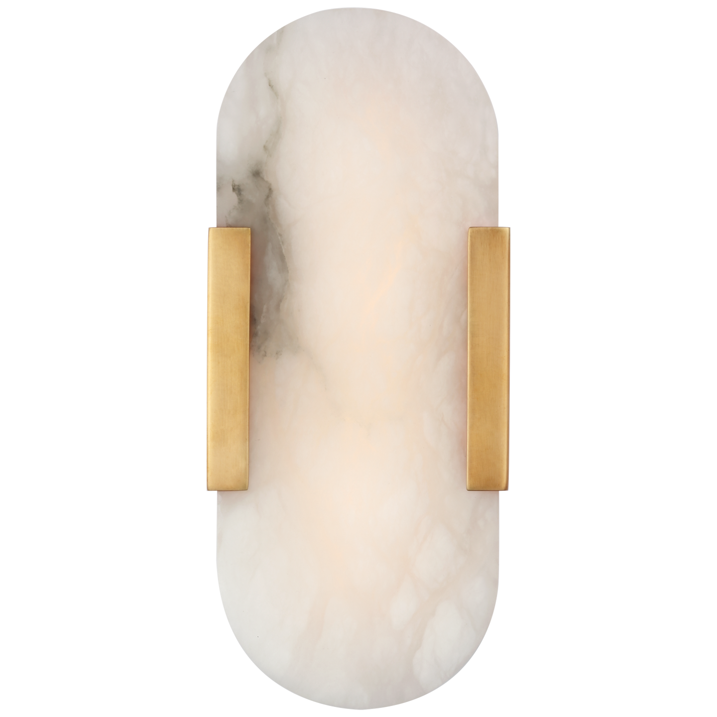 Contrasting natural alabaster with metal in rounded forms and unique configurations, the Melange series by Kelly Wearstler blends the organic and the luxurious for a modern chic interior. Carved alabaster shades create a soft glow on walls and surfaces, while streamlined shapes soften angular or minimalist surroundings. Amethyst Home provides interior design, new construction, custom furniture, and area rugs in the Calabasas metro area