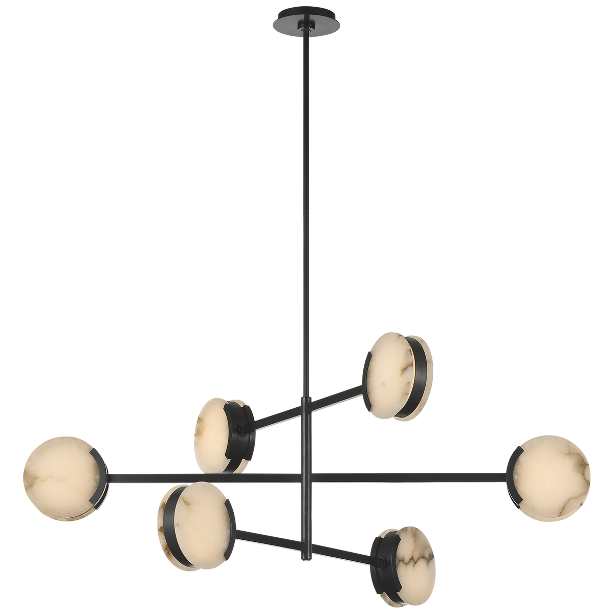 Melange 48" Multi-Positional Chandelier Bronze | shipping 10/21/2025
