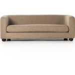 Melanie Sheepskin Camel Sofa  Four Hands