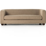 Melanie Sheepskin Camel Sofa  Four Hands