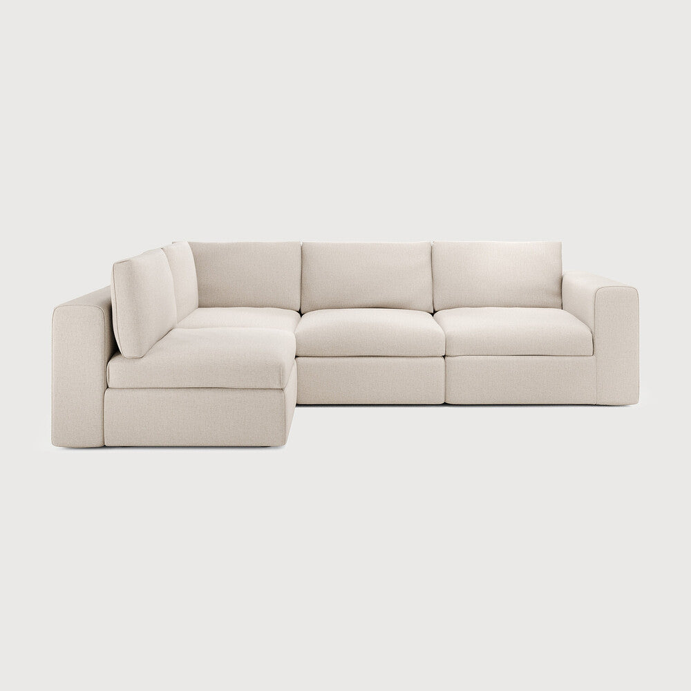Mellow Off White Eco Left No Modular Sofa Set | ready to ship!