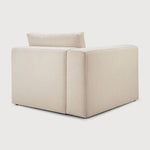Featuring Mellow Off White Modular Sofa by Ethnicraft at Amethyst Home. Comfort ideals form the basis of the Mellow. With clean and classic
lines, paired with subtle seam detailing, the Mellow is the welcoming
anchor to a liveable lounge space. Choose and place configurable pieces together for a personalised sofa to suit your needs.Adjustable Feet : NoBackrest Density : 30 kg/m³. Amethyst Home provides interior design, new construction, custom furniture, and area rugs in the Los Angeles metro area