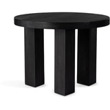 Featuring Mesa Ebony Parawood End Table by Four Hands at Amethyst Home. The perfect place to keep a drink or book within reach, light-brushed parawood forms a rounded tabletop, with thick, triangular pedestal legs inspired by modern European design.
Overall Dimensions: 24"W x 24"L x 18"HColors: Ebony ParawoodMaterials: Solid ParawoodClearance from Floor: 1. Amethyst Home provides interior design, new home construction design consulting, vintage area rugs, and lighting in the Washington metro area.