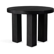 Featuring Mesa Ebony Parawood End Table by Four Hands at Amethyst Home. The perfect place to keep a drink or book within reach, light-brushed parawood forms a rounded tabletop, with thick, triangular pedestal legs inspired by modern European design.
Overall Dimensions: 24"W x 24"L x 18"HColors: Ebony ParawoodMaterials: Solid ParawoodClearance from Floor: 1. Amethyst Home provides interior design, new home construction design consulting, vintage area rugs, and lighting in the Washington metro area.