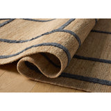 Jeremiah Brent x Loloi Tracery Natural / Midnight Hand-Knotted Rug