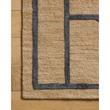 Jeremiah Brent x Loloi Tracery Natural / Midnight Hand-Knotted Rug