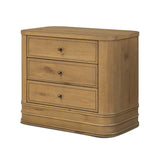 Minnie Nightstand - Aged Natural Oak Veneer | shipping 10/25/2026