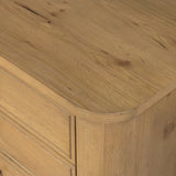 Minnie Nightstand - Aged Natural Oak Veneer | shipping 10/25/2026
