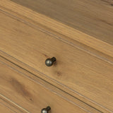 Minnie Nightstand - Aged Natural Oak Veneer | shipping 10/25/2026