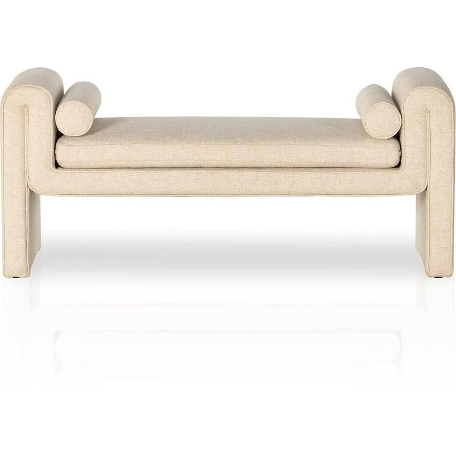 Mitchell Thames Cream Accent Bench
