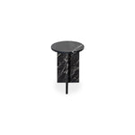 Small table, big presence. Grace brings a quiet, sculptural mood—like a gallery piece that happens to hold your coffee. Carved from solid black marble, each surface shows natural movement, so no two feel identical. The rounded top and bold geometric base keep the look contemporary while staying easy to mix with other pieces. Amethyst Home provides interior design, new home construction design consulting, vintage area rugs, and lighting in the Houston metro area.