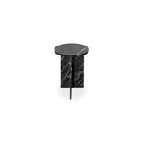 Small table, big presence. Grace brings a quiet, sculptural mood—like a gallery piece that happens to hold your coffee. Carved from solid black marble, each surface shows natural movement, so no two feel identical. The rounded top and bold geometric base keep the look contemporary while staying easy to mix with other pieces. Amethyst Home provides interior design, new home construction design consulting, vintage area rugs, and lighting in the Houston metro area.
