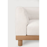Monocle Outdoor Modular Sofa - End seater with R arm | shipping 10/5/2026