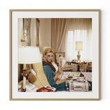 Monocled Miss by Slim Aarons - White Oak