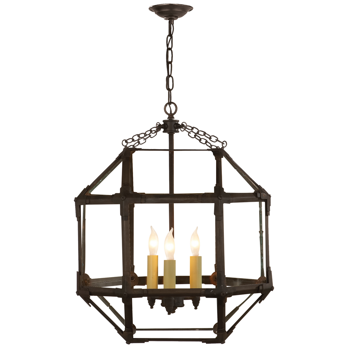Morris Medium Lantern Antique Zinc | shipping 10/31/2025