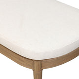 Moya Accent Bench - Crypton Nomad Snow | shipping 10/15/2026